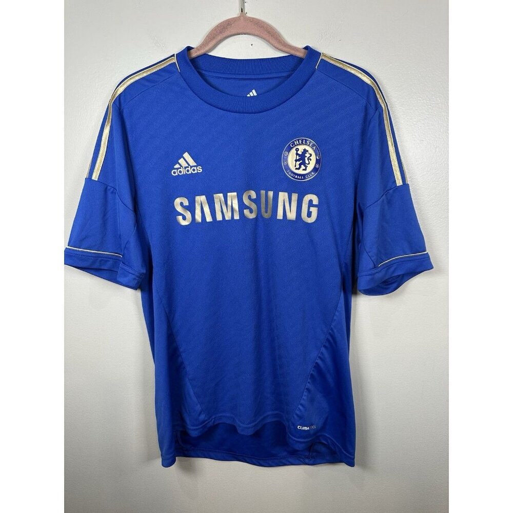 CHELSEA 2012 2013 HOME FOOTBALL SHIRT SOCCER JERSEY ADIDAS X23745 sz L MEN